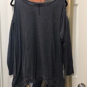 Massini cold shoulder shirt